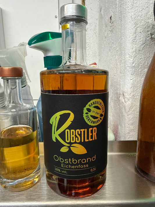 Obstbrand aus dem Eichenfass 2024 - Flasche 0,5 l