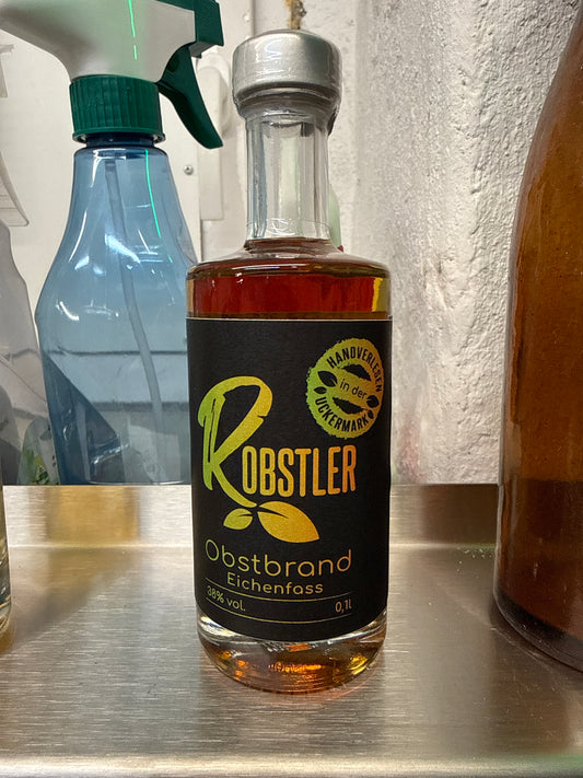 Obstbrand aus dem Eichenfass 2025 - Flasche 0,1l