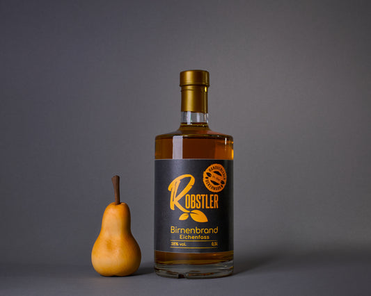 Birnenbrand aus dem Eichenfass 2024 - Flasche 500 ml
