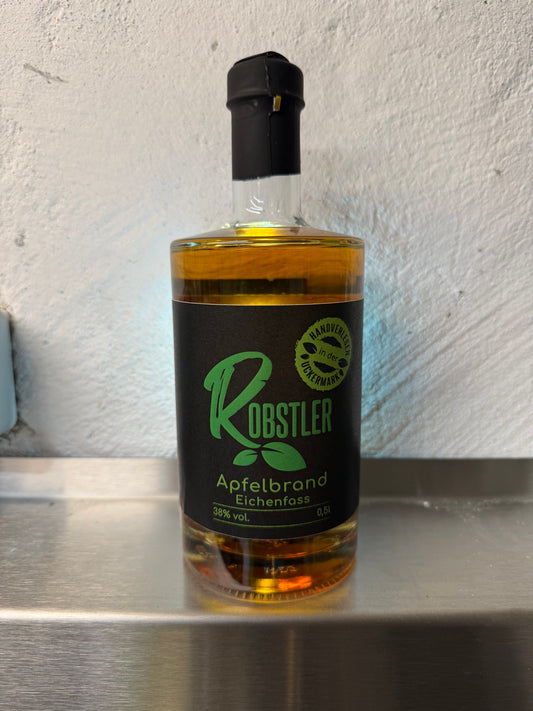 Apfelbrand aus dem Eichenfass 2024 - Flasche 0,5 l