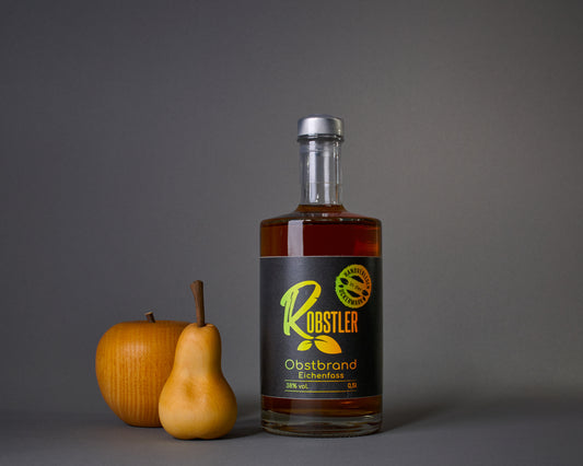 Obstbrand aus dem Eichenfass 2024 - Flasche 500 ml