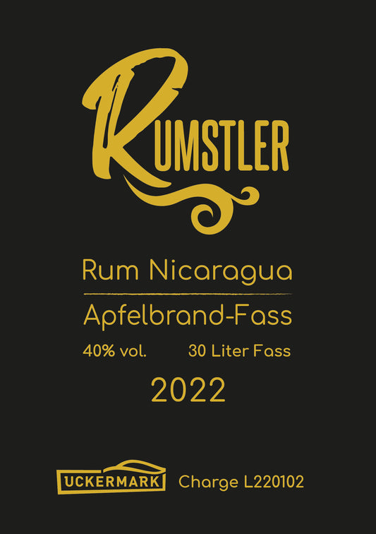 RUMSTLER - Halbes 30 Liter Fass 2022