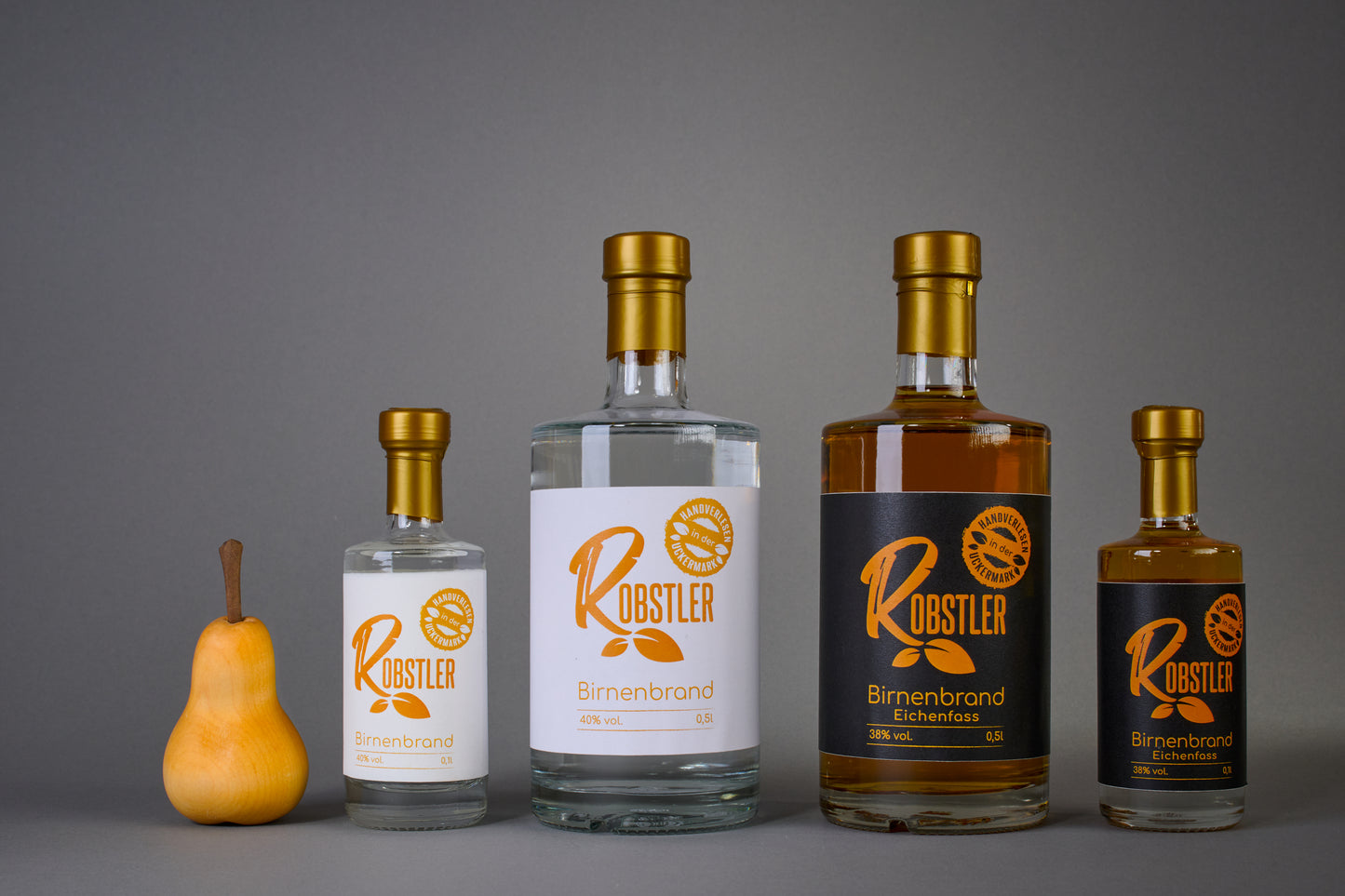 Birnenbrand aus dem Eichenfass 2024 - Flasche 500 ml