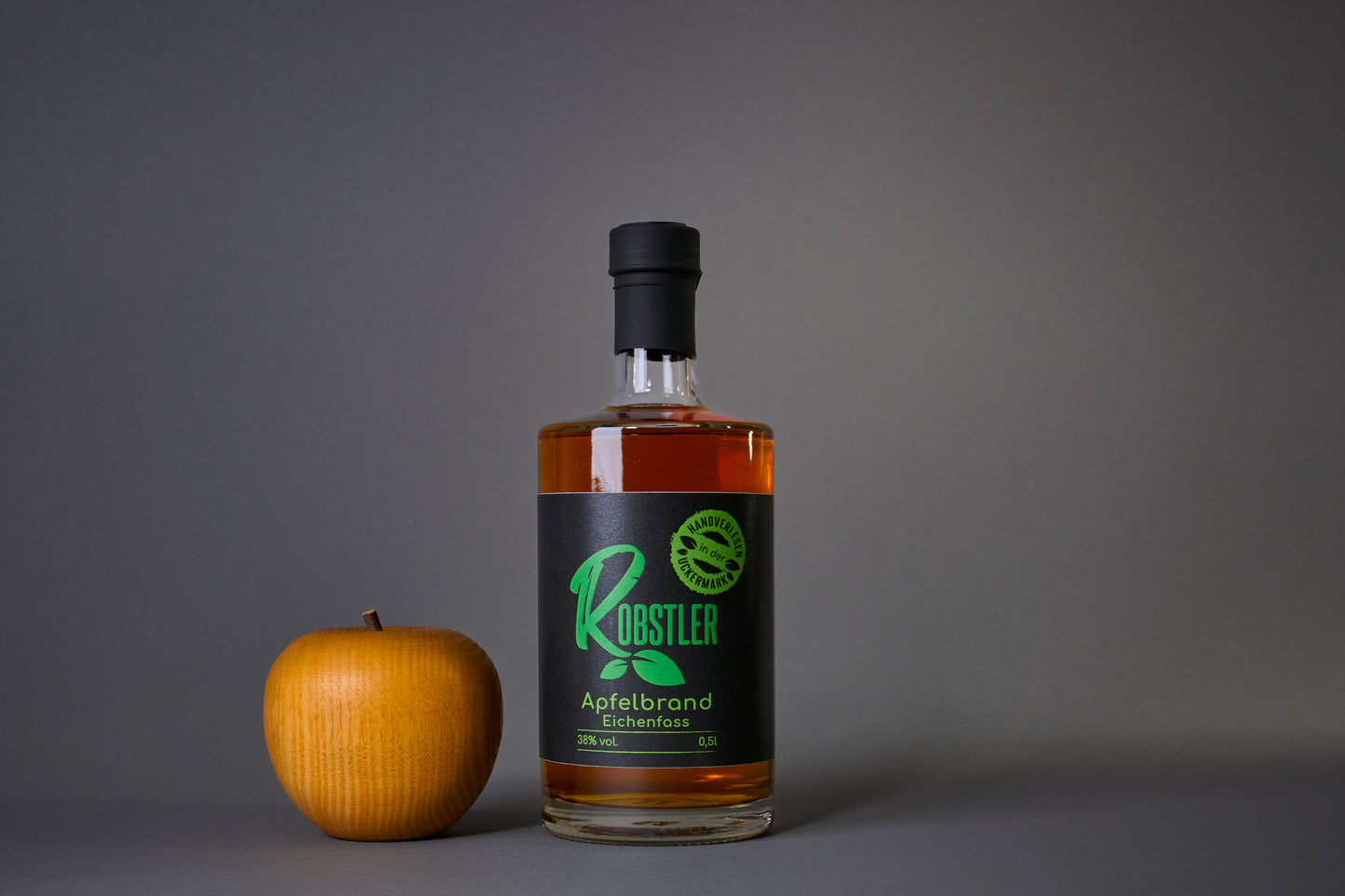 Apfelbrand aus dem Eichenfass 2024 - Flasche 500 ml